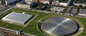 Einst gebaut für die Olympischen Spiele 2000 gibt es im Europasportpark noch heute viel ungenutzte Fläche.