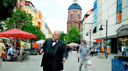 „Ick bin nich’ der Herr Bürgermeister“, sagt Spandaus Bürgermeister Konrad Birkholz (CDU).