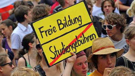 Was tun mit Gebühren? CSU und FDP in Bayern sind uneins.