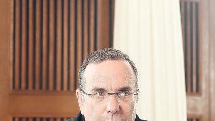 Wirbt für Rot-Rot. Wirtschaftssenator Harald Wolf tritt zur Abgeordnetenhauswahl als Spitzenkandidat der Linken an.