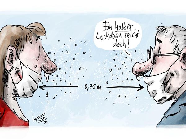 Wie viel Lockdown braucht es gegen die Corona-Pandemie? 