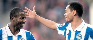 Zurück im großen Geschäft. Adrian Ramos (links) und Raffael haben den Ausflug in die Zweite Liga hinter sich. 