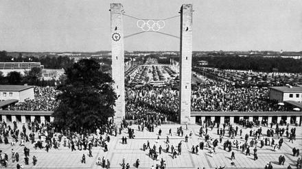 Bei den Olympischen Spielen 1936 gab sich Berlin betont weltoffen.