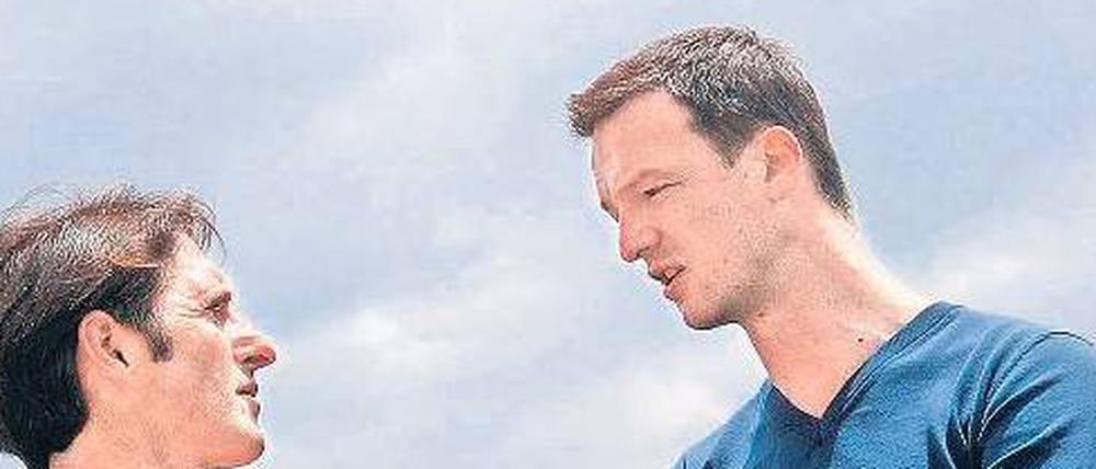 Nach oben offen. Labbadia (l.) und Bobic wollen zurück zu alten Erfolgen. 