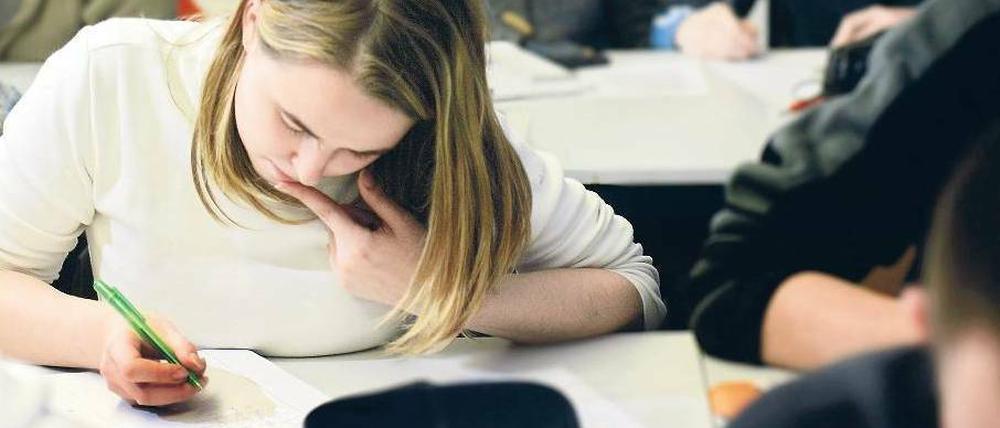 Hilfe fürs Lernen. Brandenburgs Schüler können Bafög beantragen.Foto: Rainer Weißflog