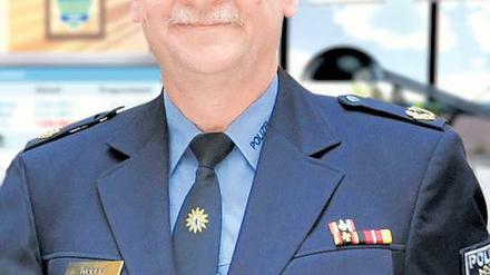 Klaus Keese kündigte früh an, neuer Polizeichef werden zu wollen.