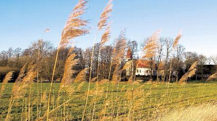 Anziehungspunkt. Sogar im Künstlerdorf Worpswede in Niedersachsen schauen Besucher nicht nur in Ateliers und Galerien. Auch die Kirche wird besichtigt. Foto: ullstein bild - Vision Photos