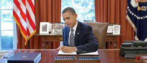 Barack Obama zieht den Schlussstrich unter den US-Schuldenstreit - bis auf Weiteres.