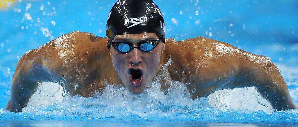 Durch die blaue Brille. Ryan Lochte holte viermal Einzel-Gold bei der WM.