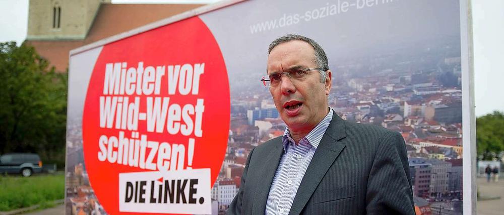 Fühlt sich vom RBB ungerecht behandelt: der linke Wirtschaftssenator Harald Wolf.