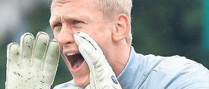 Der Ton-Angeber. Sascha Burchert machte sich in Meuselwitz bemerkbar und erhielt auch Lob vom Trainer. 