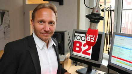 Anspruchsvolles Ziel: Oliver Dunk will mit Radio B2 die Verbundenheit von Berlin und Brandenburg unterstreichen.