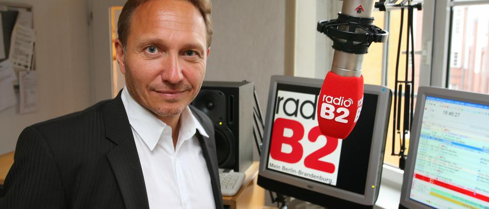 Anspruchsvolles Ziel: Oliver Dunk will mit Radio B2 die Verbundenheit von Berlin und Brandenburg unterstreichen.