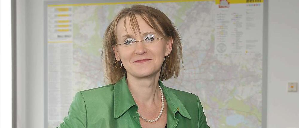 Sigrid Nikutta leitet die BVG seit Oktober 2010.
