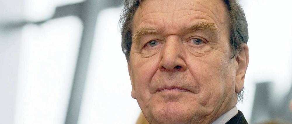 Ex-Kanzler Gerhard Schröder (SPD)