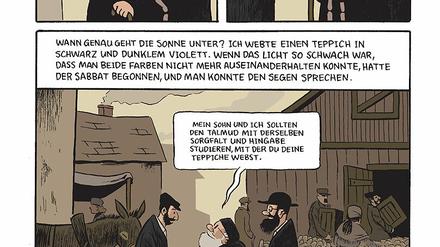 Parabel auf Krise, Arbeitslosigkeit und Globalisierung: Eine Seite aus dem Buch.