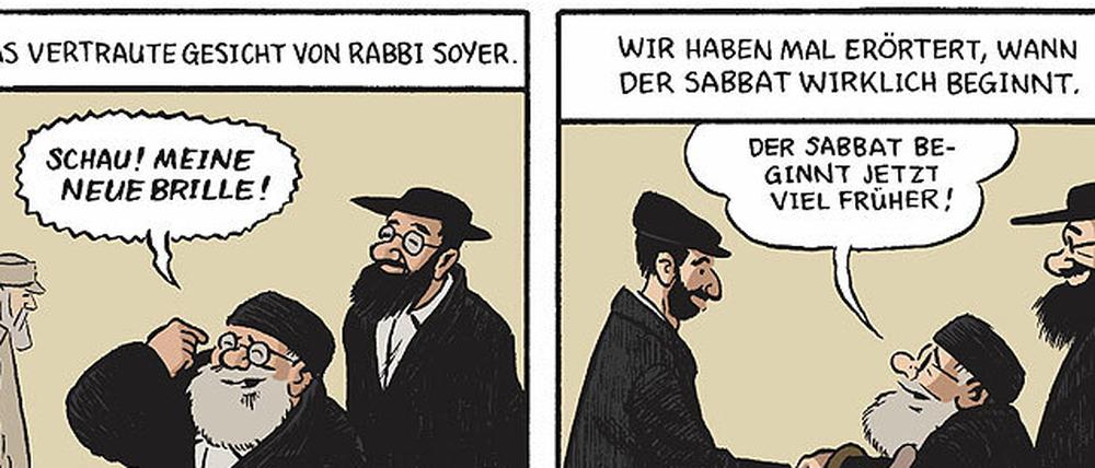 Parabel auf Krise, Arbeitslosigkeit und Globalisierung: Eine Seite aus dem Buch.