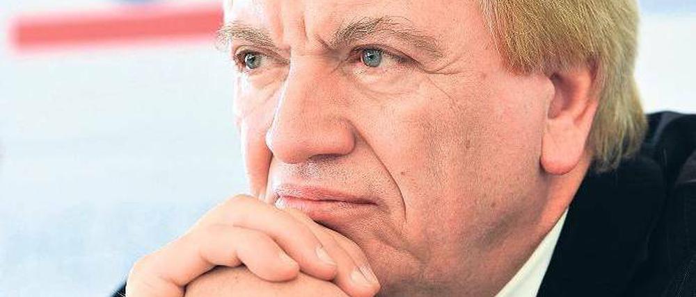 Moderator und Landesvater möchte Volker Bouffier sein. Foto: dpa