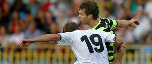 Erst lagen die Mainzer in Führung, am Ende verloren sie im Elfmeterschießen.