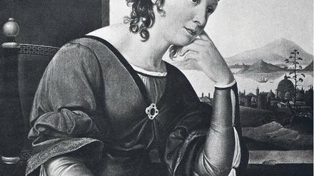 Italienische Reisen. Caroline von Humboldt nach einem Gemälde von Friedrich Wilhelm von Schadow (Ausschnitt). Foto: Ullstein