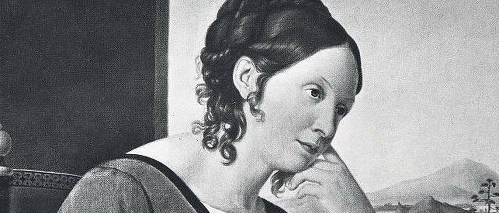 Italienische Reisen. Caroline von Humboldt nach einem Gemälde von Friedrich Wilhelm von Schadow (Ausschnitt). Foto: Ullstein