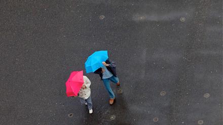 Berlin im Regen. Es gibt kein schlechtes Wetter, nur schlechte Laune!