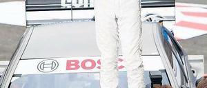 Aufwärts geht’s. Durch den zweiten Platz auf dem Nürburgring baute Spengler seine Gesamtführung aus. Foto: dpa