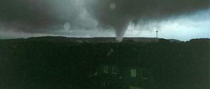Tornados können innerhalb weniger Minuten riesige Schäden anrichten.