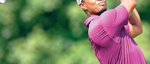 Gute Aussicht? Keiner weiß so genau, in welcher Form derzeit Tiger Woods ist. Er hat eine lange Pause und viele negativen Schlagzeilen hinter sich. Foto: dpa