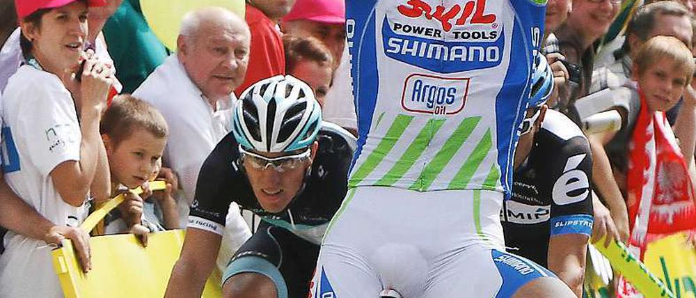 Die letzte Runde geht an ihn: Marcel Kittel gewann die Schlussetappe der Polen-Rundfahrt.