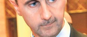 Syriens Präsident Baschar al Assad lässt weiterschießen. Foto: dpa