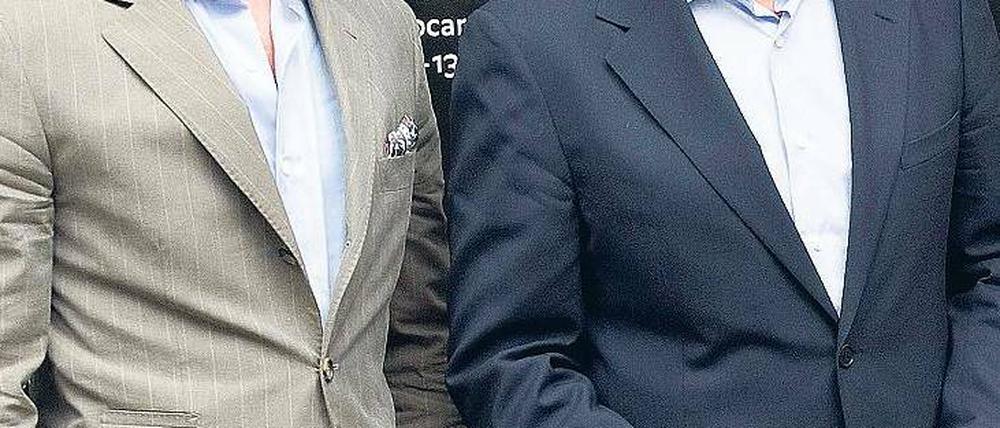 Eben noch in Locarno, jetzt schon in Berlin: Daniel Craig und Harrison Ford absolvieren derzeit einen Premierenmarathon. 