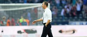 Auf geht's zum nächsten Spiel. Für Hertha und Trainer Babbel kann es nach dem 0:1 gegen Nürnberg nur besser werden.