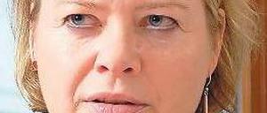 Erklärt den Mauerbau mit dem zweiten Weltkrieg: Die Parteivorsitzende der Linken Gesine Lötzsch.