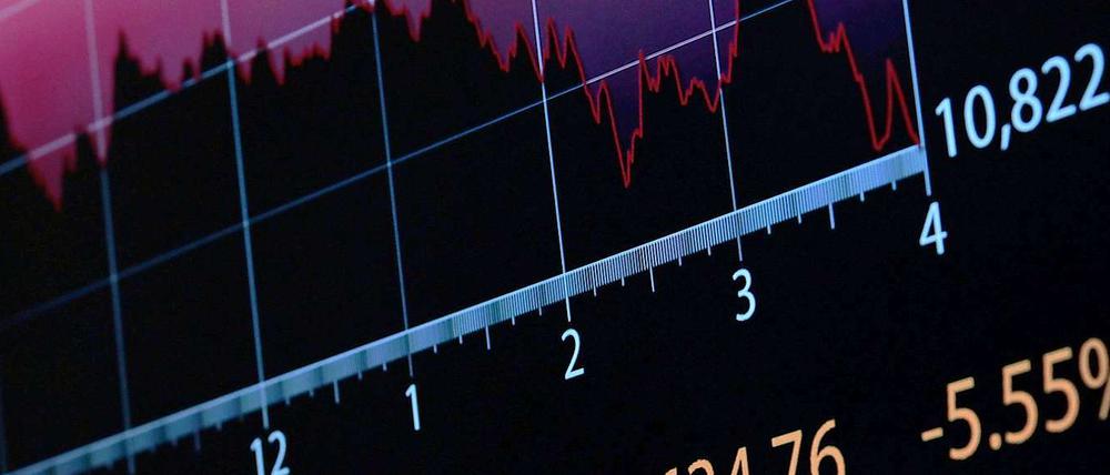 Der Dow Jones Index (DJI) gab am Montag weiter kräftig nach.