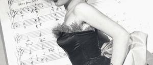 Renate Holm in dem Film „Das Fräulein vom Amt“, 1954. Foto: Davids/Bildarchiv Hallhuber