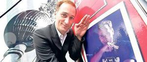 Der Berlin-Botschafter. Star-DJ Paul van Dyk unterstützt die Werbekampagne, gestern ging’s los.