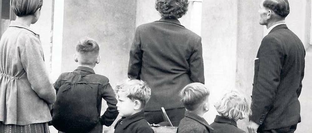 Ort der Hoffnung. Das Notaufnahmelager Marienfelde 1956. Foto: pa/dpa