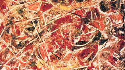 Wildwuchs und bewegte Form. Jackson Pollocks Gemälde „Cloaking Movement“ von 1946. 