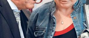 Betonte Nähe. Linken-Chefs Gesine Lötzsch und Klaus Ernst.