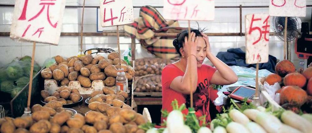 Alles wird teurer. China kämpft mit einer Inflation von 6,5 Prozent und Spekulationsblasen. Foto: dpa