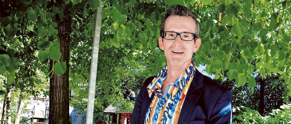 Hauptsache Ruhe: Schauspieler Ulrich Matthes genießt seinen unanstrengenden Bezirk.