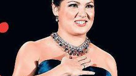 Achtung, Arie! Anna Netrebko kommt wieder in die Waldbühne. Foto: dapd