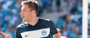 Herthas Neuzugang Tunay Torun traf in Hamburg gegen seinen ehemaligen Verein zum 1:1-Ausgleich.