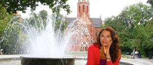 Liebling Ludwigkirchplatz: Designerin Anna von Griesheim lebt und arbeitet in Wilmersdorf.