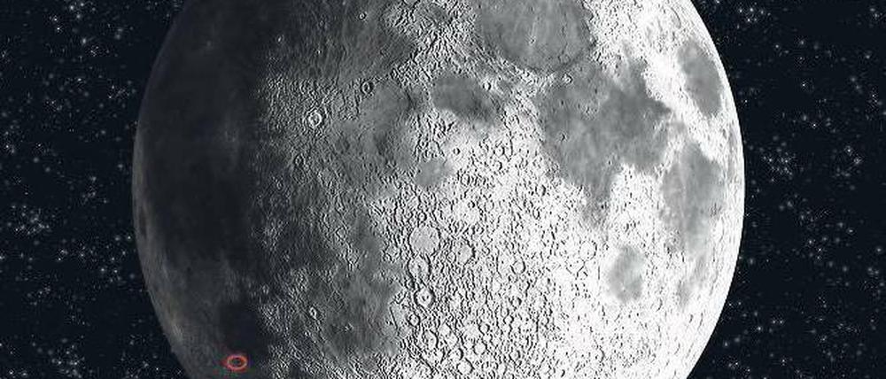 Mysteriöser Mond. Seine Entstehung gibt Forschern noch immer Rätsel auf. Foto: ddp