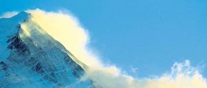 Schlechte Sicht. Wenn der Höhepunkt erreicht ist, geht es wieder abwärts. Das gilt auf dem Montblanc wie in der Wirtschaft.