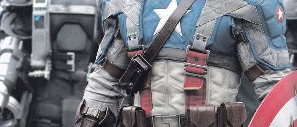 Dienst für das Vaterland. Captain America (Chris Evans) im Einsatz. 