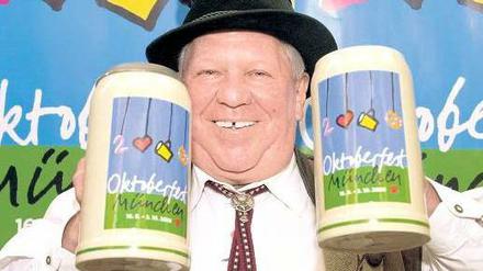 Münchner Urgestein. Willy Heide, Sprecher der Wiesn-Wirte. Foto: dpa