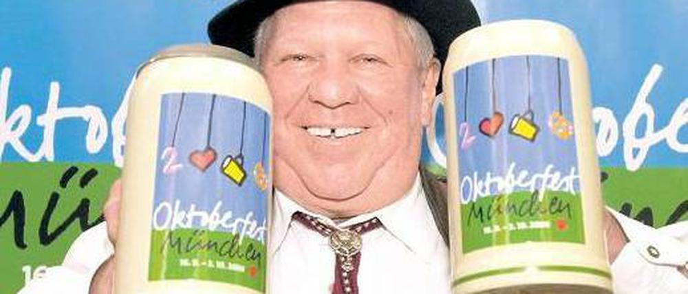 Münchner Urgestein. Willy Heide, Sprecher der Wiesn-Wirte. Foto: dpa